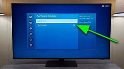 How To Update Software on your Samsung Smart TV (And Get Latest Features)