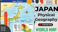 Japan Physical Map /Japan Map / Physical Features Japan / Earthquake / Physical Geography of Japan
