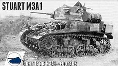 WW2 M3A1 Stuart Light Tank Part 2.