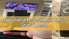 Review Universal Remote-Control for Samsung Smart-TV, Remote-Replacement of HDTV 4K UHD Curved QLED