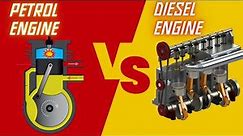 What Is 2 Stroke 4 Stroke Engine || Difference Between Diesel And Petrol Engine