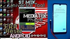 ST MTK Universal Tool FRP Bypass Mediatek model Android 8-9-10-11-12 [[ TESTED LG Q60 ]]