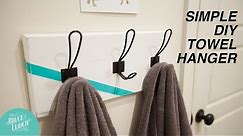 Simple DIY Towel Hanger