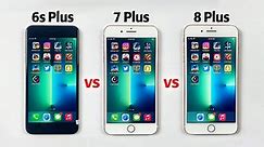 iPhone 6s Plus vs 7 Plus vs 8 Plus 2023年速度对比实测