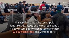 Apple Customers Have Started Returning Their Vision Pros