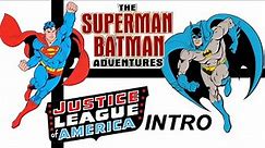 "Superman Batman Adventures" Justice League of America intro