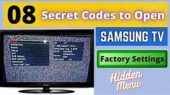 SAMSUNG LED TV FACTORY RESET CODE || HOW TO RESET SAMSUNG TV TO FACTORY SETTINGS