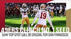 49ers clinch No. 1 seed in NFC Playoffs after beating Commanders