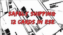 How To Ship Up To 12 Cards Safely In Ebay Standard Envelope