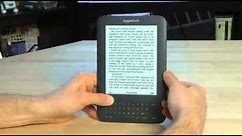 Navigating through your Kindle device