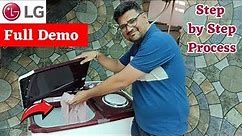 Lg Semiautomatic Washing Machine Demo⚡ How to Use LG Semi Automatic Washing Machine