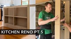 DIY Custom Kitchen Island Using IKEA Cabinets | Kitchen Reno Pt. 5