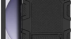 Rantice Case for Samsung Galaxy Tab A9+ 11”, Heavy Duty Shockproof Rugged Protective Case with Kickstand for Samsung Galaxy Tab A9+ / A9 Plus 11” 2024 (SM-X210/X216/X218), Black