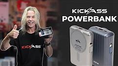 KickAss USB C-PD Wireless Power Banks - 10000 & 20000mAh