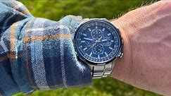 One minute with the Citizen Promaster Sky Blue Angels AT8020-54L on the wrist