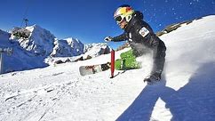 Professional alpine snowboarder prepares for the World Cup - Roland Fischnaller