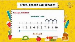 After, Before and Between | Mathematics Grade 1 | E-learning studio