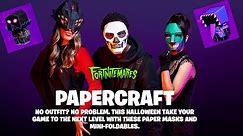 Fortnite Costume DIY - Papercraft [Free Costume Templates]