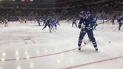 Tonight’s Leafs lines.... - Toronto Maple Leafs