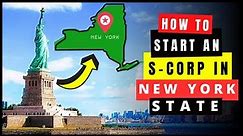 How to Form & Set Up An S Corp in New York in 2024 (S-Corporation Online) | Incorporate in NY