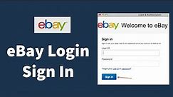 eBay Login Sign In 2021: How to Login to eBay Account? - eBay.com Login