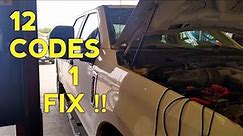 Ford F-250 codes P0013,P0023 P0135 P0141 P0443 P2004....and more