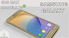 Samsung Galaxy mobile -3ds max tutorial modeling-Beginners