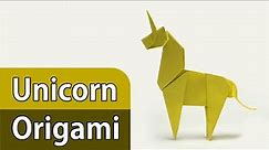 How to Make Origami Unicorn