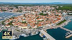 Biograd na Moru Croatia 🇭🇷 4K Old Town Walking Tour 2023