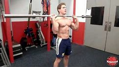 How To: Standing Straight-Bar Military / Overhead Press
