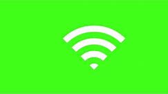wifi icon green screen | Blink wifi icon