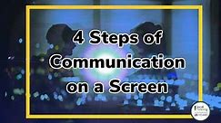 Social Thinking: Four Steps of Communication on a Screen