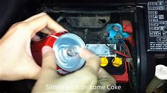 How To Clean Battery Terminals With Coke