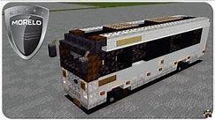 How to build a RV Camper in Minecraft (Morelo Grand Empire) Minecraft RV Camper Tutorial