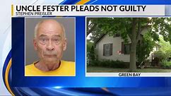 Uncle Fester pleads not guilty to all charges against him, trial date set