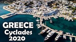 MILOS Greece 4K - Cyclades Tour with Sifnos, Serifos, Syros and Andros