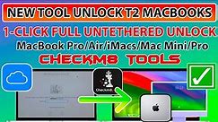💻👀 New 1-Click Untethered MacBook T2 Unlock iCloud Activation Lock Bypass MacOS Sonoma iBridgeOS 8.5