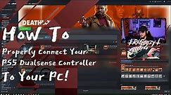 How To Properly Connect Your PS5 Dualsense Controller To Your PC (Haptic Feedback/Adaptive Triggers)