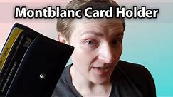 Montblanc Meisterstuck Card Holder Review