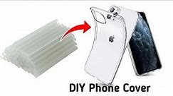 How to make a phone cover with hot glue