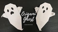 [DIY]Origami Ghost / Paper Crafts For School/ Halloween Crafts For Kids/Halloween Crafts With Paper
