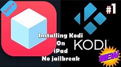 Installing Kodi on iPad 12.3.1
