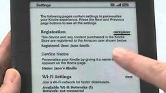 How to Register Your New Amazon Kindle 3 | Kindle DX