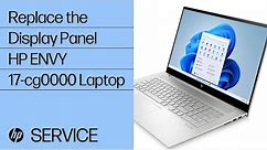 Replace the Display Panel | HP ENVY 17-cg0000 Laptop PC | HP