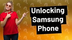 Can a locked Samsung phone be unlocked?