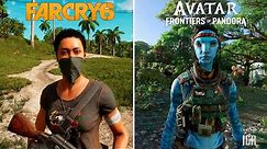 Avatar Frontiers of Pandora vs Far Cry 6 - Details and Physics Comparison