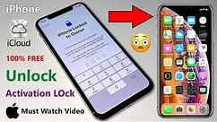 permanent unlock activation lock on iPhone || iCloud King Unlock Best Method With 100% Success✅
