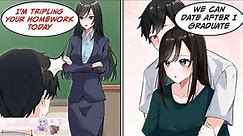 [Manga Dub] I live with the cold-hearted beautiful teacher!? [RomCom]