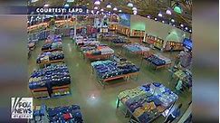 Raw Video: Costco shooting in California caught on camera