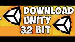 How to download unity 2D & 3D 5x 32 bit on pc